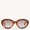 Oval Cat Eye Sunglasses 2 Oval Cat Eye Sunglasses -Marksandspencer Sale Store SD 01 T01 1043S N4 X EC 0