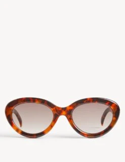 Oval Cat Eye Sunglasses