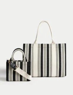 Canvas Printed Tote Bag -Marksandspencer Sale Store SD 01 T01 1111Y K4 X EC 6