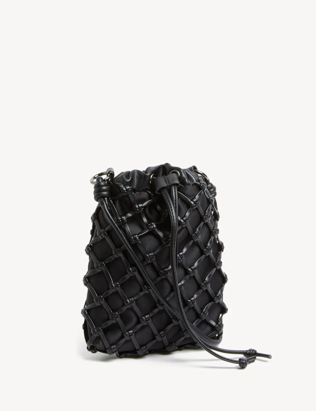 Drawstring Cross Body Bag 1 Drawstring Cross Body Bag