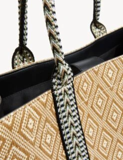 Woven Tote Bag -Marksandspencer Sale Store SD 01 T01 1121Z V0 X EC 1