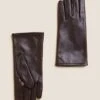Leather Warm Lined Gloves