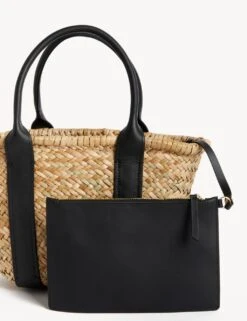 Straw Grab Bag -Marksandspencer Sale Store SD 01 T01 9804A V0 X EC 2