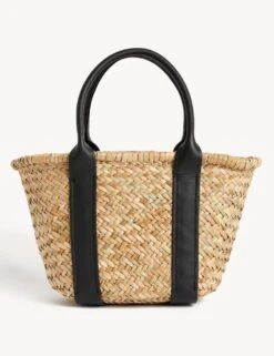 Straw Grab Bag -Marksandspencer Sale Store SD 01 T01 9804A V0 X EC 3