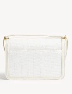 Faux Leather Cross Body Bag -Marksandspencer Sale Store SD 01 T01 9846C Z4 X EC 3