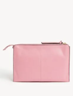 Leather Multi Pocket Cross Body Bag -Marksandspencer Sale Store SD 01 T01 9893E SR X EC 3