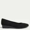 Suede Wedge Pumps -Marksandspencer Sale Store SD 01 T02 8263 Y0 X EC 0