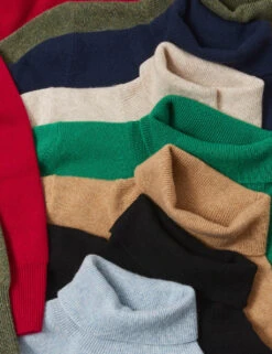 Pure Cashmere Roll Neck Jumper -Marksandspencer Sale Store SD 01 T38 3067 KP X EC 8