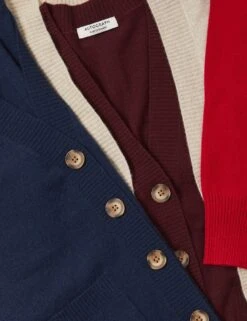 Pure Cashmere V-Neck Button Front Cardigan -Marksandspencer Sale Store SD 01 T38 4201 F0 X EC 8