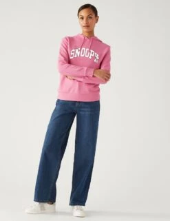 Cotton Rich Snoopy™ Hoodie -Marksandspencer Sale Store SD 01 T41 3674C A4 X EC 1