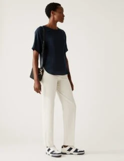 Round Neck Top 7 Round Neck Top -Marksandspencer Sale Store SD 01 T43 5654 FS X EC 1