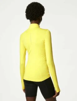 Funnel Neck Half Zip Running Top -Marksandspencer Sale Store SD 01 T51 5231 IX X EC 3