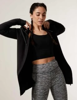 Cotton Rich Longline Hoodie -Marksandspencer Sale Store SD 01 T51 5234 Y0 X EC 1