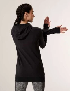 Cotton Rich Longline Hoodie -Marksandspencer Sale Store SD 01 T51 5234 Y0 X EC 3