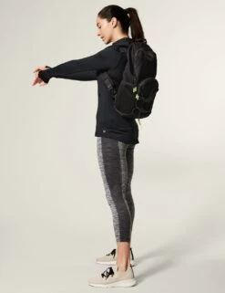 Funnel Neck Zip Up Long Sleeve Running Top -Marksandspencer Sale Store SD 01 T51 5296 Y0 X EC 2