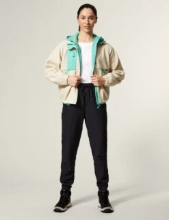 Borg Zip Up Fleece Cropped Jacket -Marksandspencer Sale Store SD 01 T51 5332 L0 X EC 1