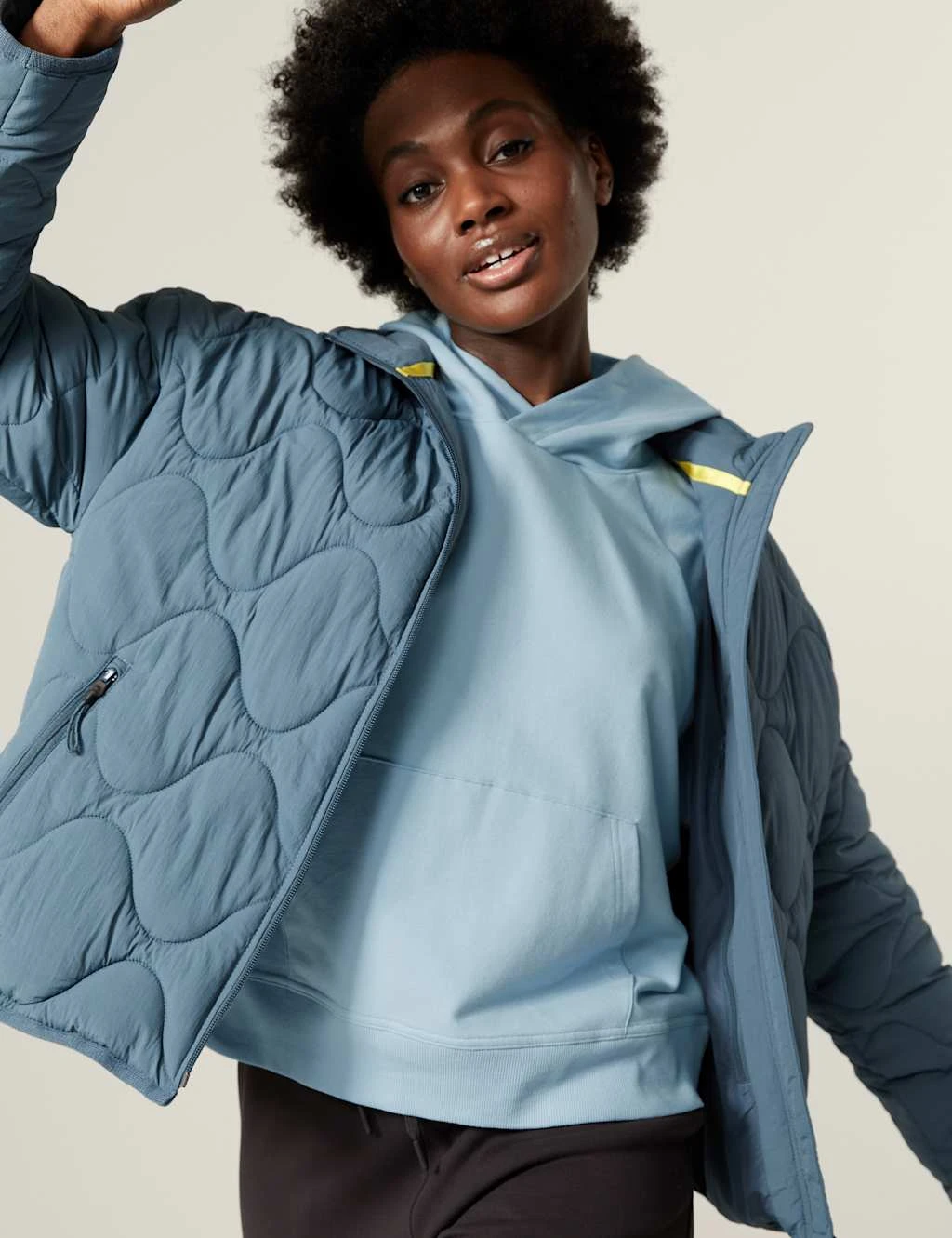 Cotton Rich Sleeveless Hoodie 4 Cotton Rich Sleeveless Hoodie - Image 4