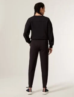 Cuffed High Waisted Tapered Joggers -Marksandspencer Sale Store SD 01 T51 6086 HL X EC 2