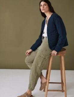 Pure Cotton Padded Jacket -Marksandspencer Sale Store SD 01 T53 4305U F0 X EC 1