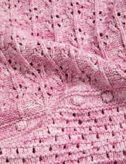 Pure Cotton Space Dyed Knitted Top -Marksandspencer Sale Store SD 01 T53 5247U A4 X EC 6