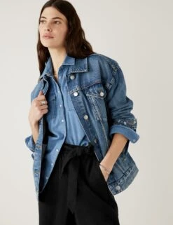 Linen Blend High Waisted Shorts -Marksandspencer Sale Store SD 01 T53 7228U Y0 X EC 2