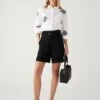 Linen Rich Belted Utility Shorts -Marksandspencer Sale Store SD 01 T57 2321 Y0 X EC 0