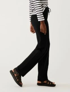Jersey Straight Leg Joggers -Marksandspencer Sale Store SD 01 T57 5763 Y0 X EC 1