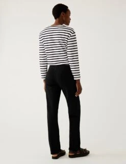 Jersey Straight Leg Joggers -Marksandspencer Sale Store SD 01 T57 5763 Y0 X EC 3