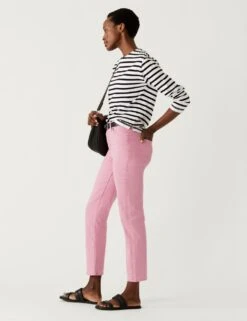 Harper Straight Leg Ankle Grazer Jeans