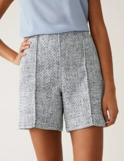 Tweed High Waisted Shorts -Marksandspencer Sale Store SD 01 T59 1149T E4 X EC 2