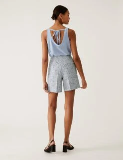 Tweed High Waisted Shorts -Marksandspencer Sale Store SD 01 T59 1149T E4 X EC 3