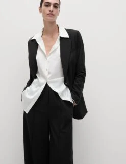 Wide Leg Trousers -Marksandspencer Sale Store SD 01 T59 8765 Y0 X EC 1