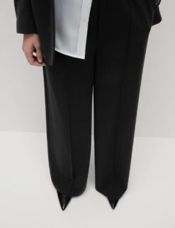 Wide Leg Trousers -Marksandspencer Sale Store SD 01 T59 8765 Y0 X EC 3