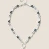 Pearl Beaded Necklace With Pendant -Marksandspencer Sale Store SD 01 T66 2234N E0 X EC 90