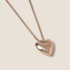Rose Gold Tone Heart Short Chain -Marksandspencer Sale Store SD 01 T66 9061N C9 X EC 0