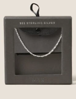 Autograph Sterling Silver Chain Necklace