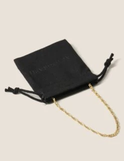 Autograph Waterproof Gold Tone Twist Necklace
