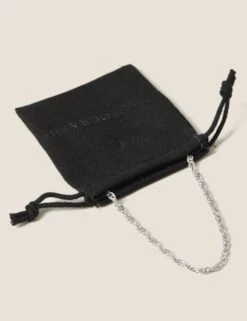 Autograph Waterproof Silver Tone Twist Necklace