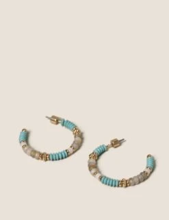 Per Una Semi Precious Hoops