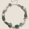 Semi-Precious Mixed Bead Necklace -Marksandspencer Sale Store SD 01 T66 9091N E4 X EC 0