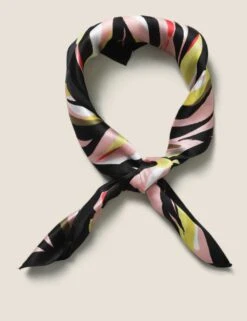 Autograph Silk Zebra Hair Scarf