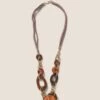 Wood Circle Necklace -Marksandspencer Sale Store SD 01 T66 9119N N0 X EC 90