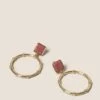 Per Una Semi Precious Hoop Earrings -Marksandspencer Sale Store SD 01 T66 9221E A0 X EC 0