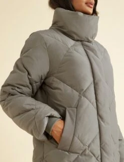 Quilted Puffer Jacket -Marksandspencer Sale Store SD 01 T83 2842W KH X EC 1