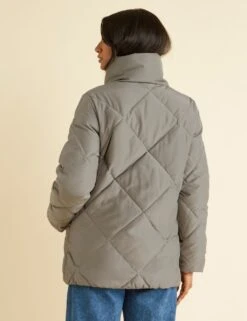 Quilted Puffer Jacket -Marksandspencer Sale Store SD 01 T83 2842W KH X EC 2