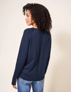 WHITE STUFF Merino Wool Blend Button Through Cardigan -Marksandspencer Sale Store SD 01 T83 6296 F0 X EC 1