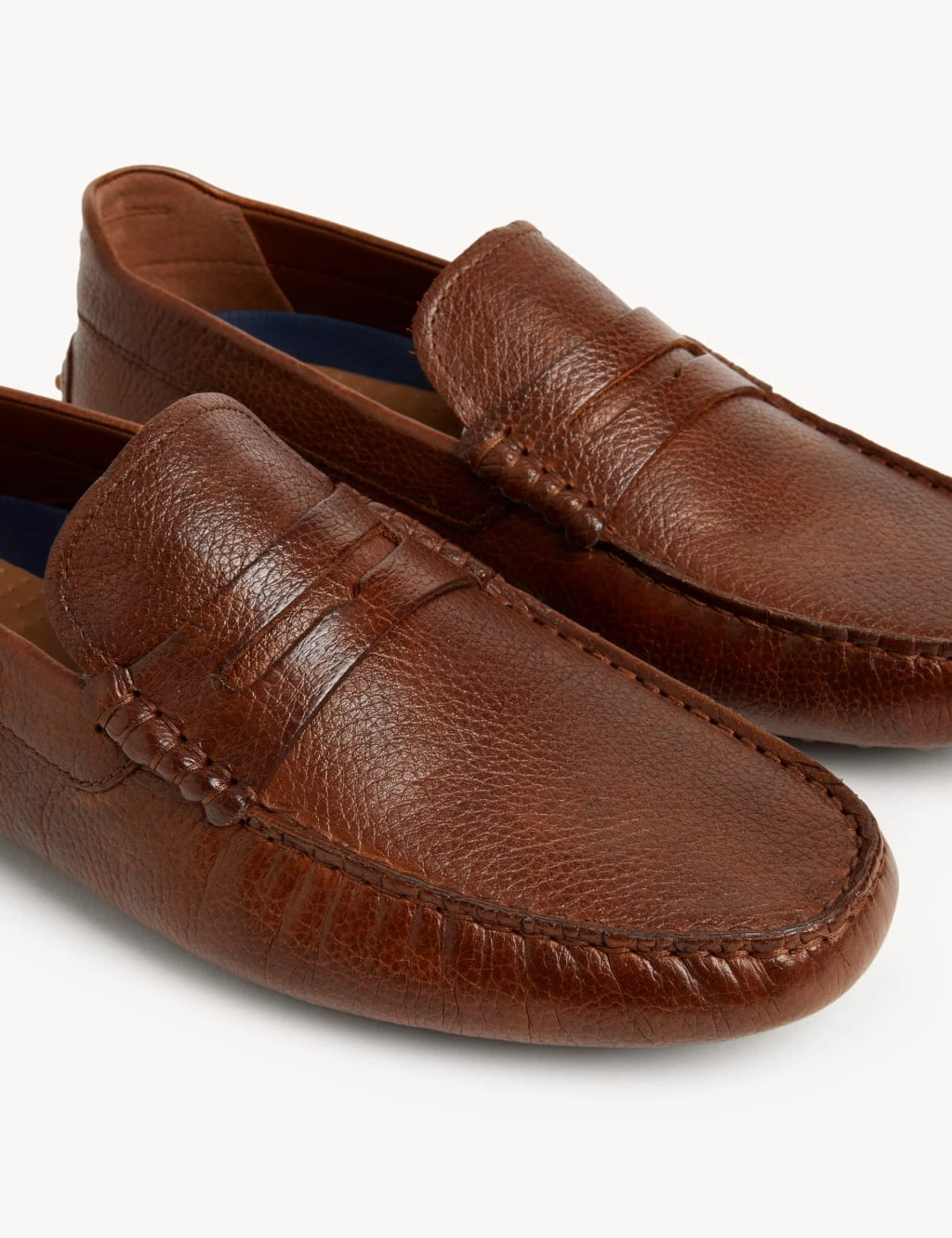 Leather Slip-On Driving Shoes 3 Leather Slip-On Driving Shoes - Image 3