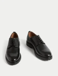 Leather Derby Shoes -Marksandspencer Sale Store SD 03 T03 2458 Y0 X EC 90