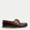 Wide Fit Leather Deck Shoes -Marksandspencer Sale Store SD 03 T03 2900W F4 X EC 0