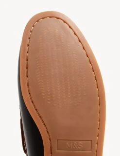 Wide Fit Leather Deck Shoes -Marksandspencer Sale Store SD 03 T03 2900W F4 X EC 3